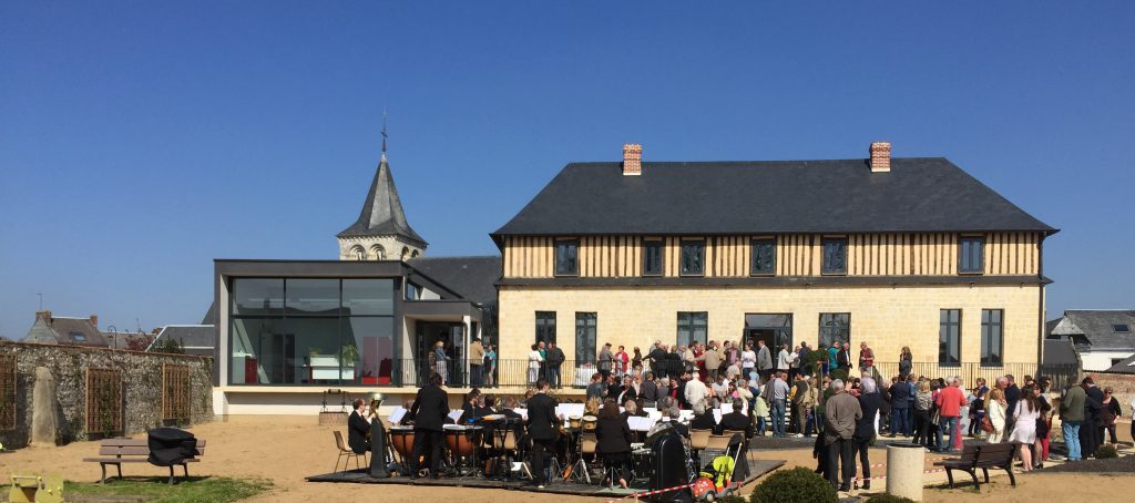 Inauguration de la Mairie - Angerville l Orcher le 8 avril 2017