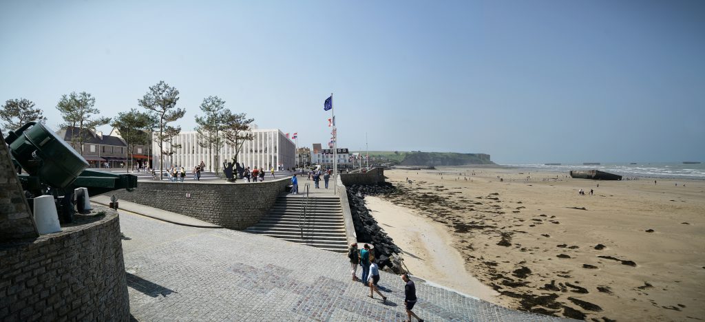 Reconstruction du Musée du Débarquement - Arromanches